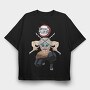 Demon Slayer 40, Tricou Oversize Barbati (Unisex)