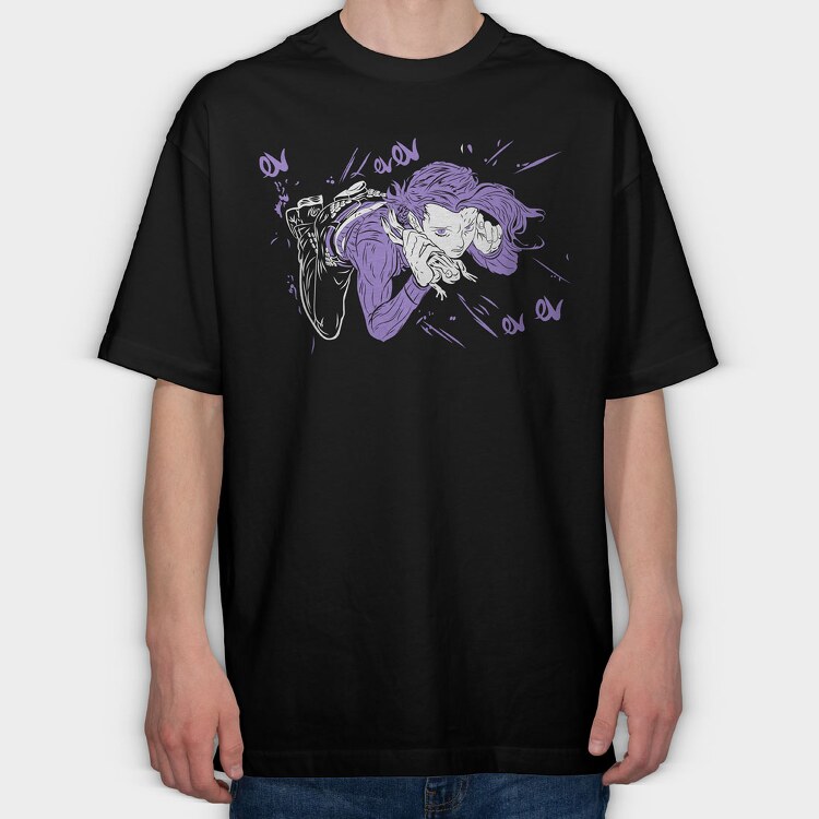 Jojos 8, Tricou Oversize Barbati (Unisex)