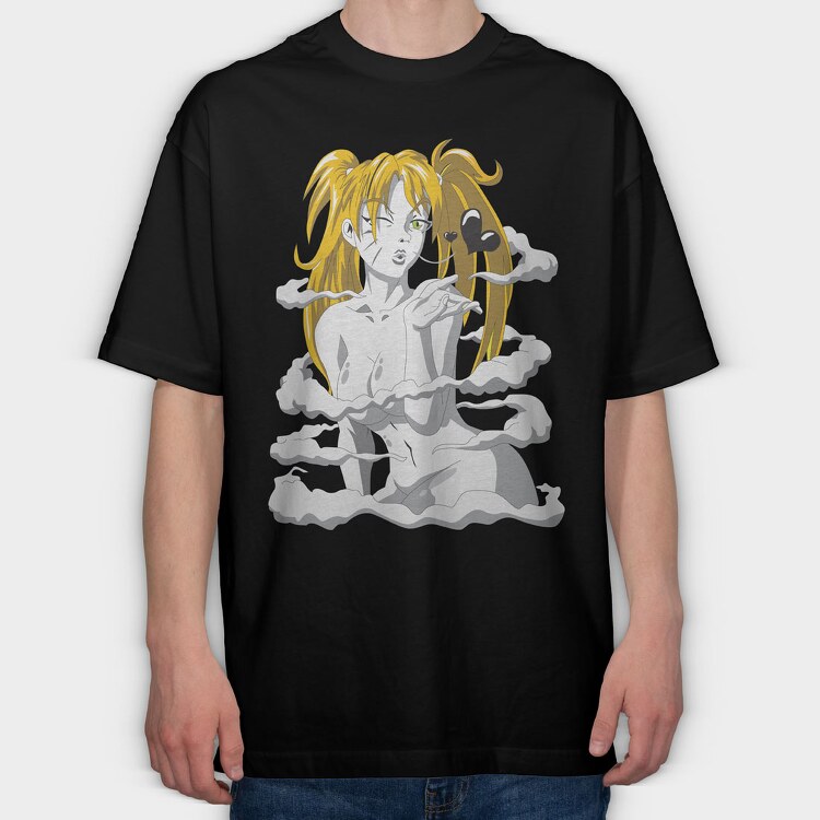 Naruto 50, Tricou Oversize Barbati (Unisex)