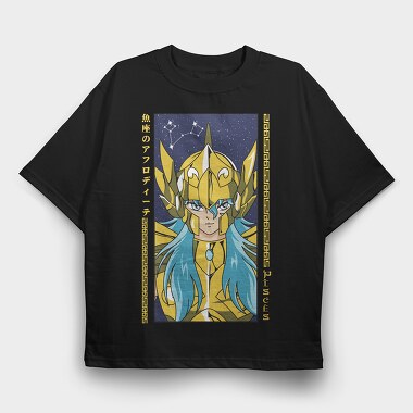 Saint Seiya 9, Tricou Oversize Barbati (Unisex)