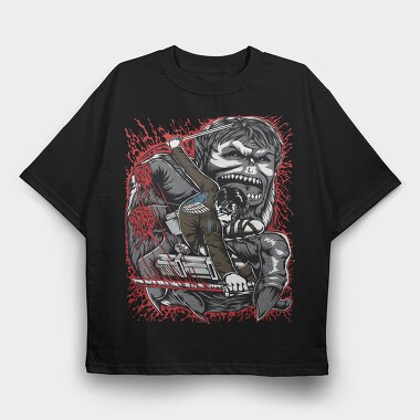 Attack on Titan 26, Tricou Oversize Barbati (Unisex)