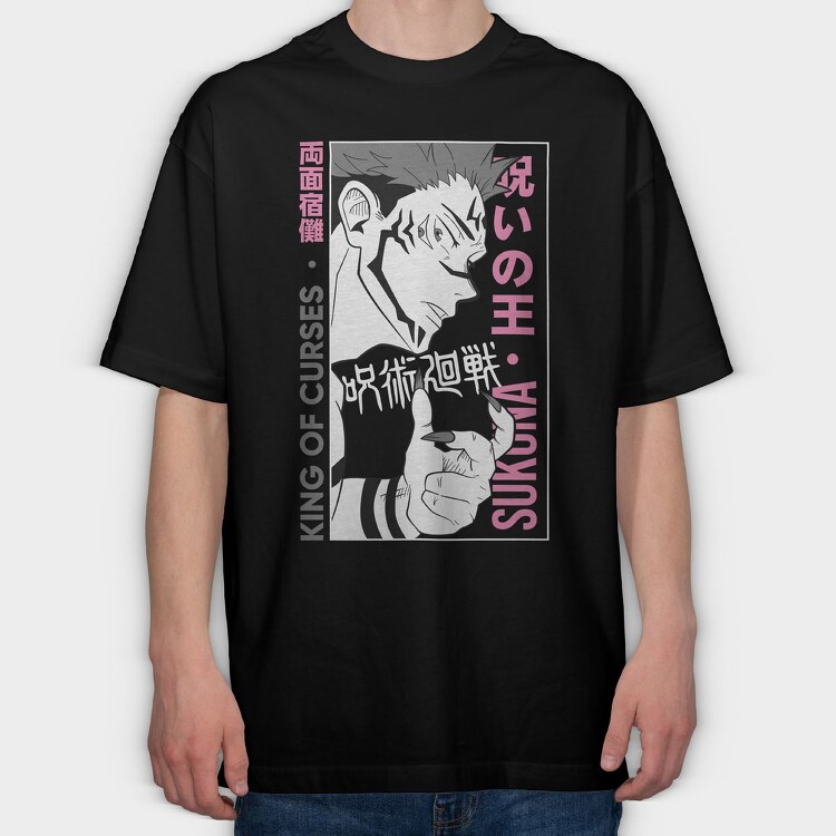 Jujutsu Kaisen 5, Tricou Oversize Barbati (Unisex)