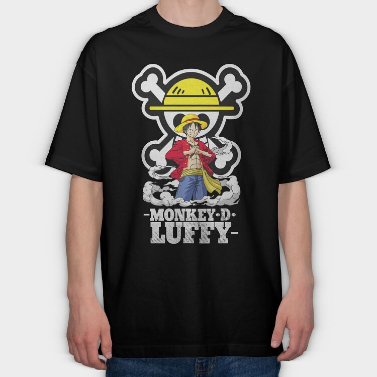 One Piece 6, Tricou Oversize Barbati (Unisex)