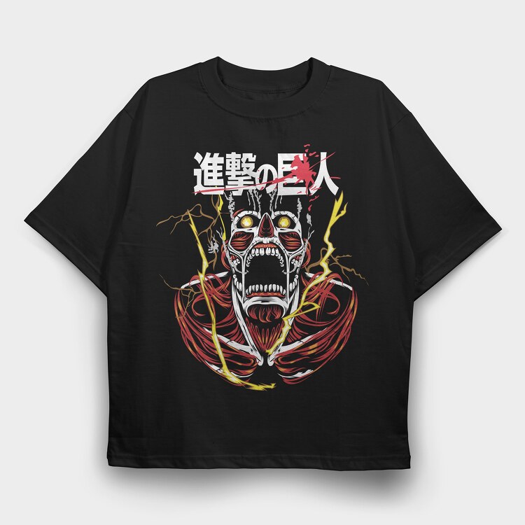 Attack on Titan 29, Tricou Oversize Barbati (Unisex)