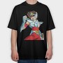 Saint Seiya Knights of the Zodiac 5, Tricou Oversize Barbati (Unisex)
