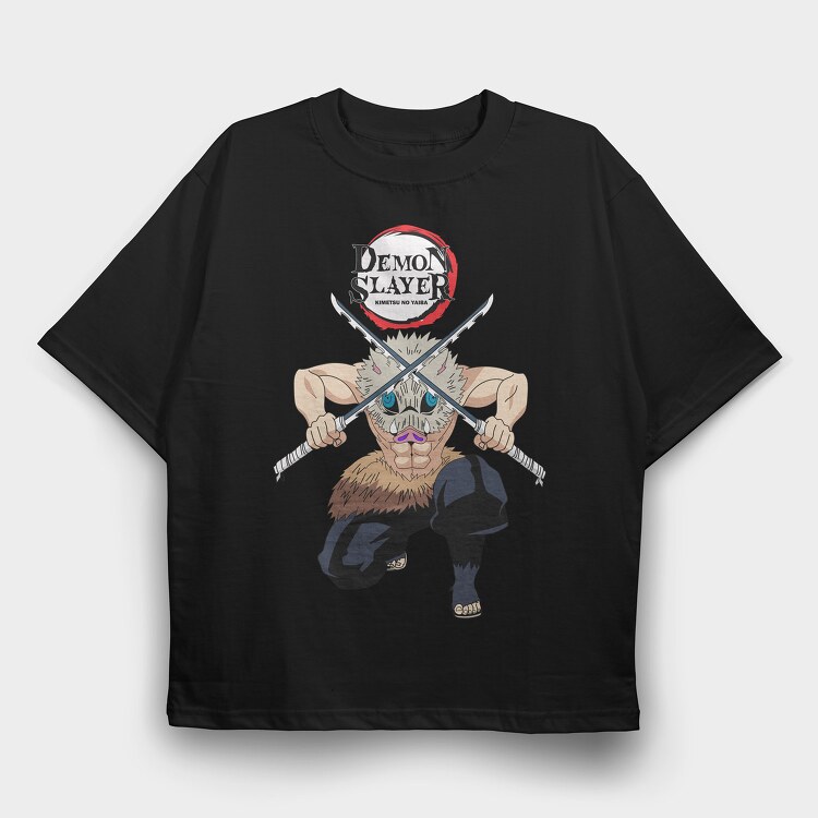 Demon Slayer 66, Tricou Oversize Barbati (Unisex)