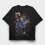Skeletor 2, Tricou Oversize Barbati (Unisex)