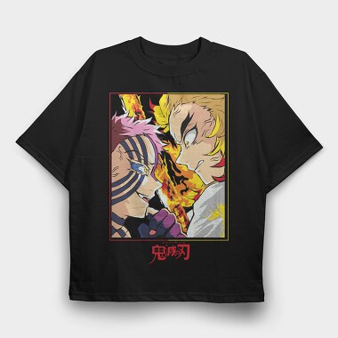 Demon Slayer 7, Tricou Oversize Barbati (Unisex)