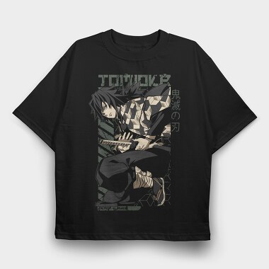 Demon Slayer 70, Tricou Oversize Barbati (Unisex)