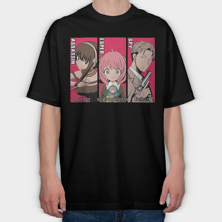 Spy X Family 15, Tricou Oversize Barbati (Unisex)