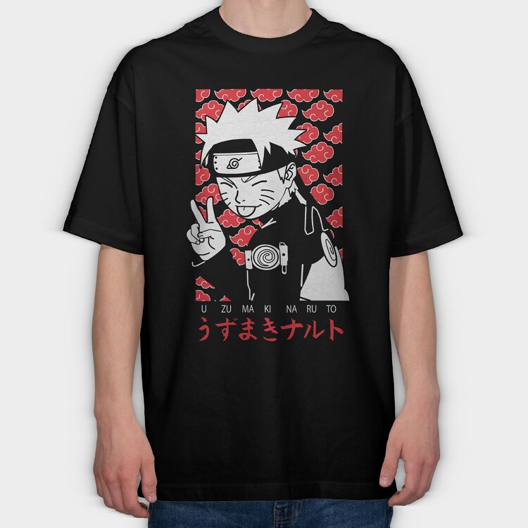 Naruto 99, Tricou Oversize Barbati (Unisex)
