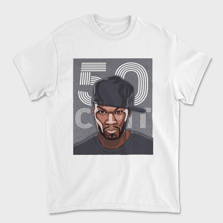 50 Cent, Tricou Barbati (Unisex)