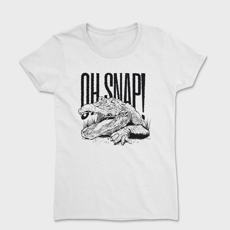 Aligator Oh Snap, Tricou Femei