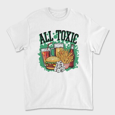 All Toxic Food, Tricou Barbati (Unisex)