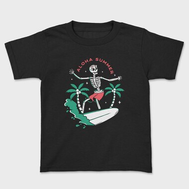 Aloha Summer Skeleton, Tricou Copii