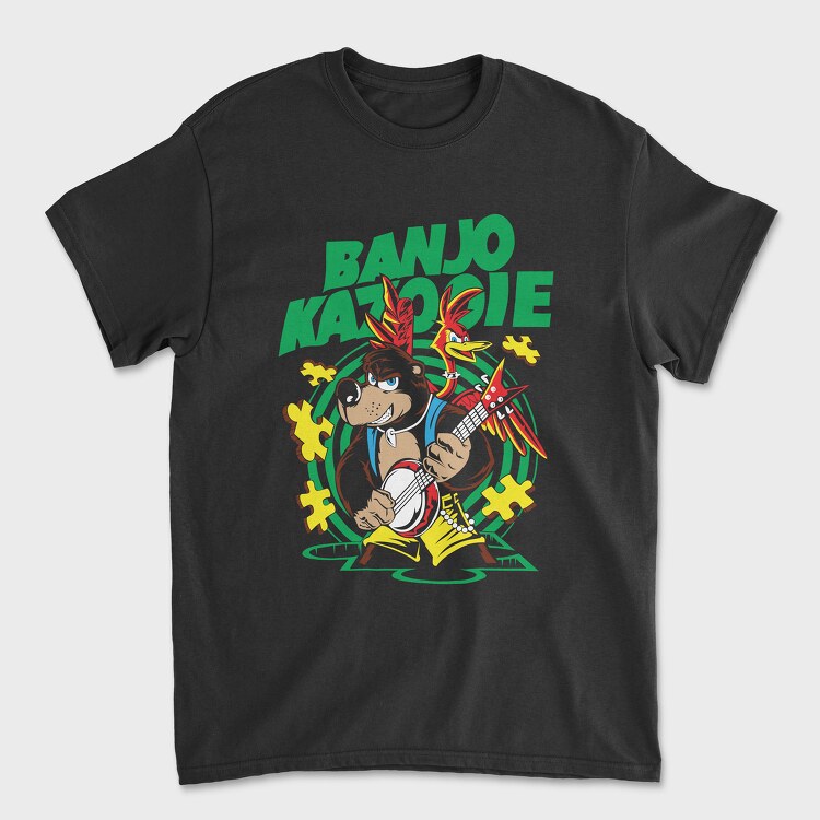 Banjo Kazooie, Tricou Barbati (Unisex)