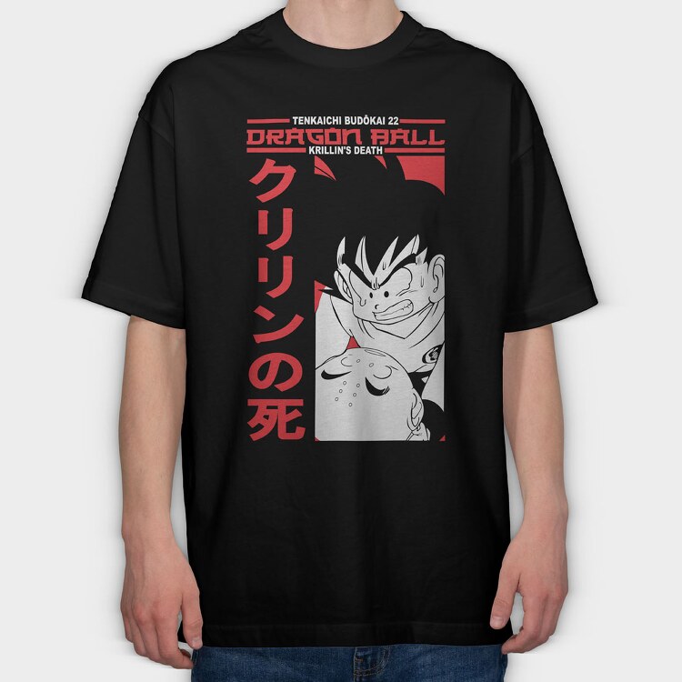 Dragon Ball Z 101, Tricou Oversize Barbati (Unisex)