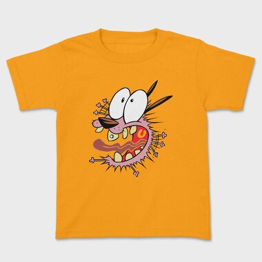 Cartoon Retro Courage the Cowardly Dog 2, Tricou Copii