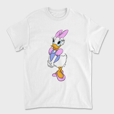 Cartoon Retro Daisy Duck 6, Tricou Barbati (Unisex)