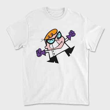 Cartoon Retro Dexter Laboratory 1, Tricou Barbati (Unisex)