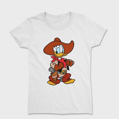 Cartoon Retro Donald Duck 3, Tricou Femei