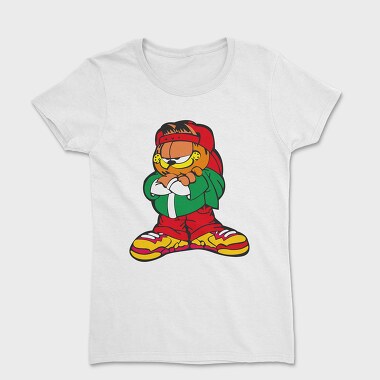 Cartoon Retro Garfield 2, Tricou Femei