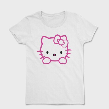 Cartoon Retro Hello Kitty 6, Tricou Femei