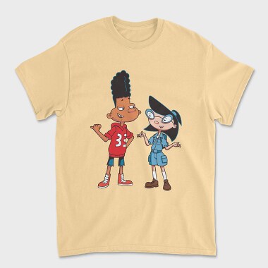 Cartoon Retro Hey Arnold 2, Tricou Barbati (Unisex)