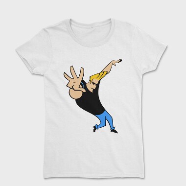 Cartoon Retro Johny Bravo 4, Tricou Femei