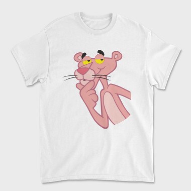 Cartoon Retro Pink Panter 5, Tricou Barbati (Unisex)