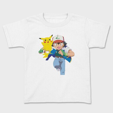 Cartoon Retro Pokemon 2, Tricou Copii