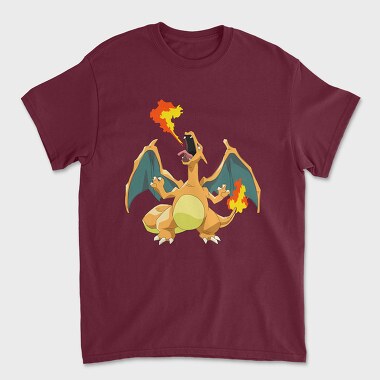 Cartoon Retro Pokemon 6, Tricou Barbati (Unisex)