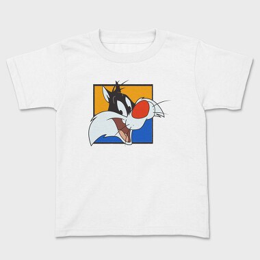 Cartoon Retro Silvestre 2, Tricou Copii