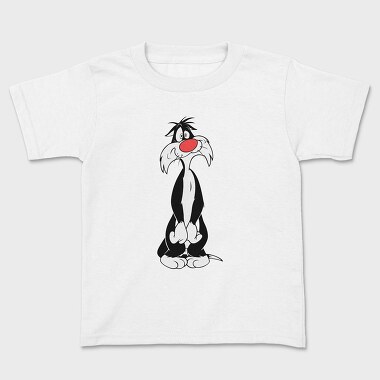 Cartoon Retro Silvestre 4, Tricou Copii