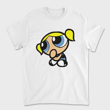 Cartoon Retro the Powerpuff Girls 3, Tricou Barbati (Unisex)