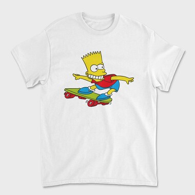 Cartoon Retro the Simpsons 5, Tricou Barbati (Unisex)