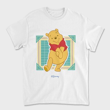 Cartoon Retro Winnie the Pooh 4, Tricou Barbati (Unisex)