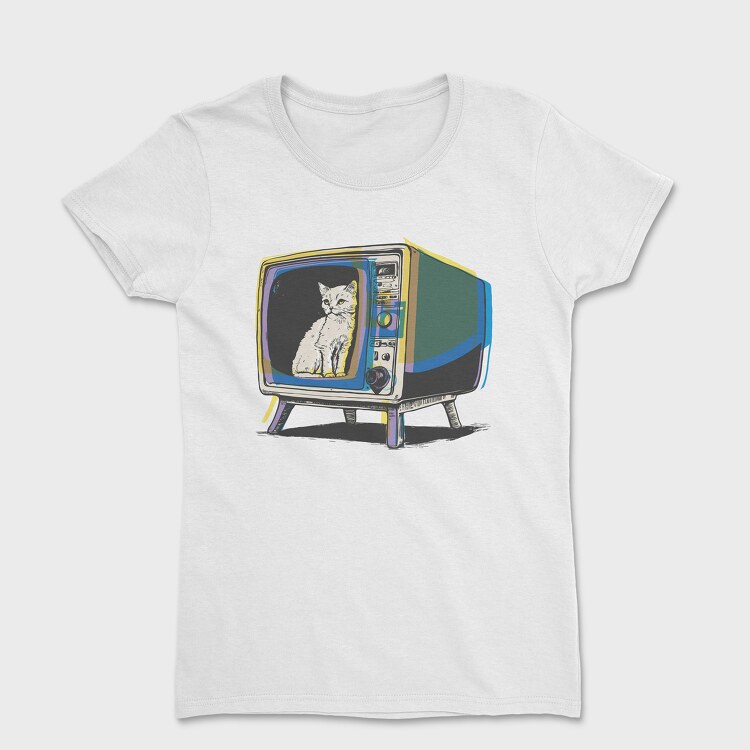 Cat Inside Tv, Tricou Femei