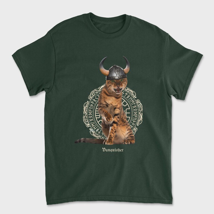 Cat Viking, Tricou Barbati (Unisex)