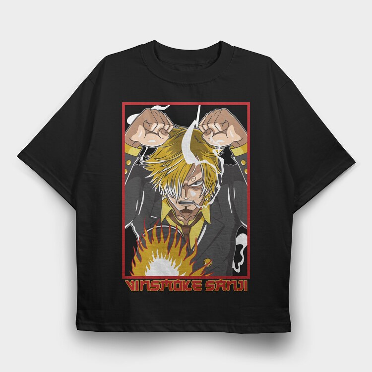 One Piece 96, Tricou Oversize Barbati (Unisex)