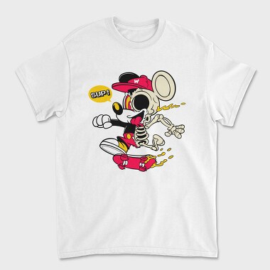 Crazy Mickey, Tricou Barbati (Unisex)