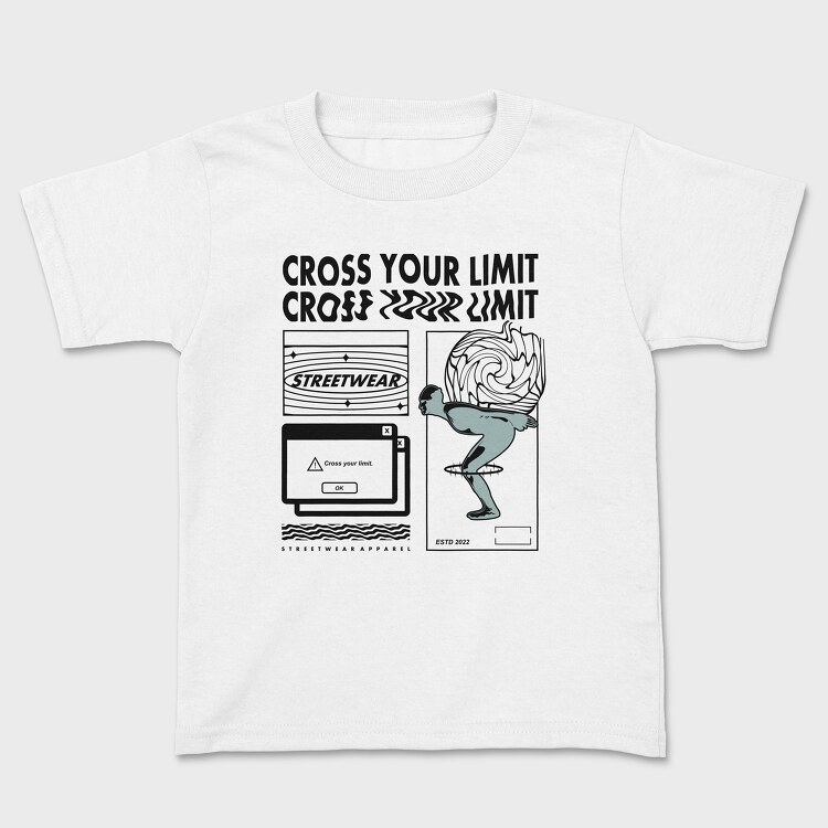 Cross Your Limits 1, Tricou Copii