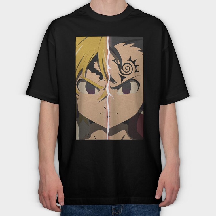 The Seven Deadly Sins 2, Tricou Oversize Barbati (Unisex)