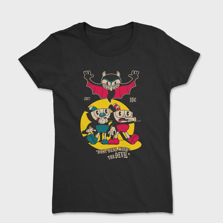 Cuphead 1, Tricou Femei