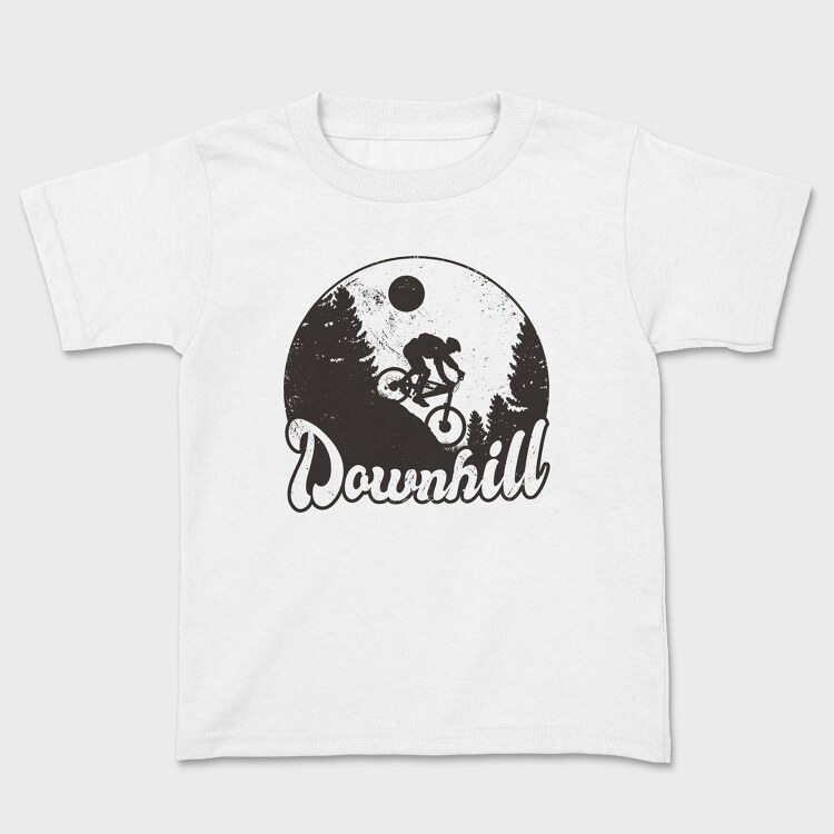 Downhill Monochrome, Tricou Copii