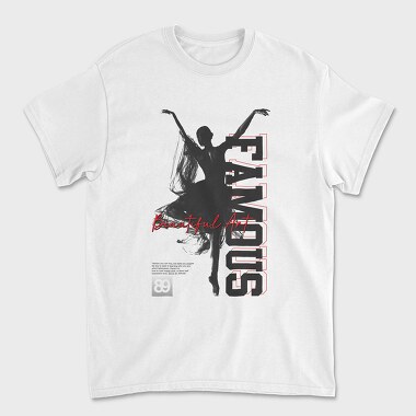 Famous 1, Tricou Barbati (Unisex)