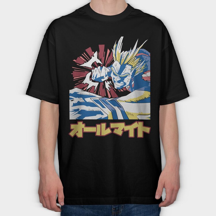 My Hero Academia 17, Tricou Oversize Barbati (Unisex)