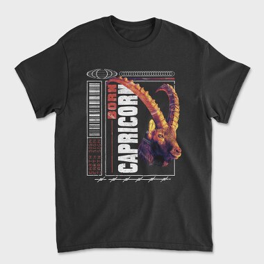 Horoscope Capricorn, Tricou Barbati (Unisex)