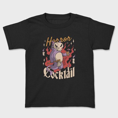 Horror Cocktail Cat, Tricou Copii