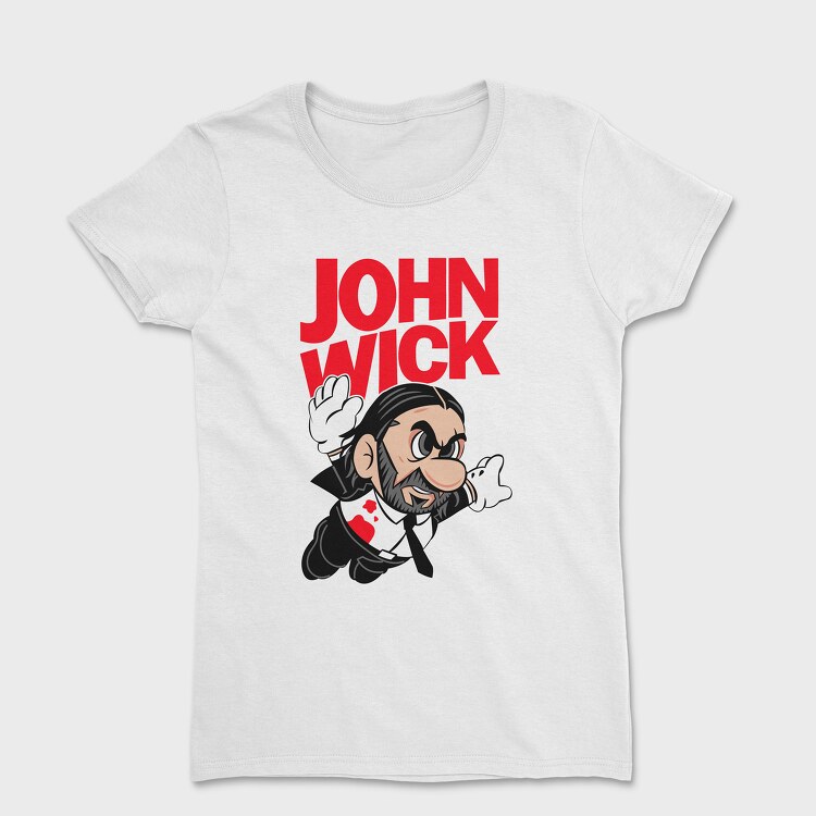 John Wick Mario, Tricou Femei